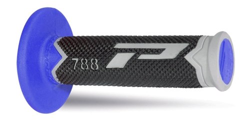 PROGRIP MANETKI PG788 OFF ROAD (22+25MM, DŁ.115MM) KOLOR SZARY/CZARNY/NIEBIESKI (TRÓJSKŁADNIKOWE) (788-215) PROGRIP MANETKI PG788 OFF ROAD (22+25MM, DŁ.115MM) KOLOR SZARY/CZARNY/NIEBIESKI (TRÓJSKŁADNIKOWE) (788-215)