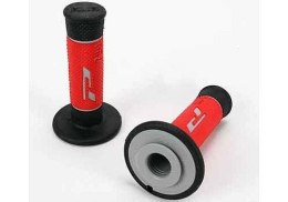 PROGRIP MANETKI PG790 OFF ROAD (22+25MM, DŁ.115MM) KOLOR SZARY/CZARNY/CZERWONY (TRÓJSKŁADNIKOWE) (790-229) (PG790/7)