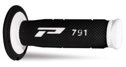 PROGRIP MANETKI PG791 OFF ROAD (22+25MM, DŁ.115MM) KOLOR BIAŁY/CZARNY (DWUSKŁADNIKOWE) (791-137)