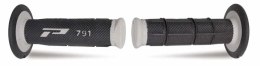 PROGRIP MANETKI PG791 OFF ROAD (22+25MM, DŁ.115MM) KOLOR SZARY/CZARNY (DWUSKŁADNIKOWE) (791-187) (PG791GR/BK)