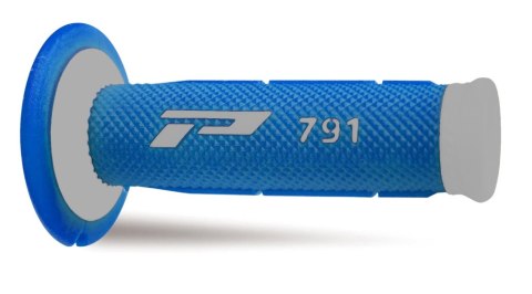 PROGRIP MANETKI PG791 OFF ROAD (22+25MM, DŁ.115MM) KOLOR SZARY/NIEBIESKI (DWUSKŁADNIKOWE) (791-315)