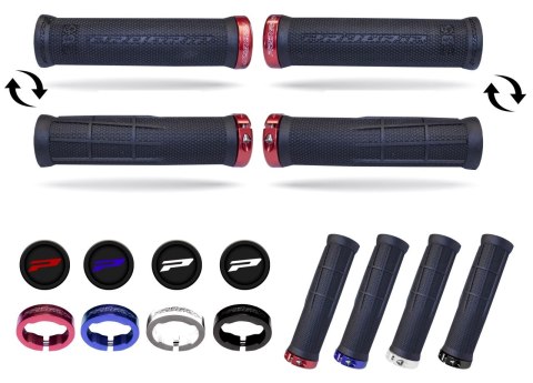 PROGRIP MANETKI PG995 ATV / JET SKI / MTB (22+22MM, DŁ. 120MM) KOLOR CZARNY Z CZERWONĄ BLOKADĄ LOCK-ON (995-357) (995-107) PROGRIP MANETKI PG995 ATV / JET SKI / MTB (22+22MM, DŁ. 120MM) KOLOR CZARNY Z CZERWONĄ BLOKADĄ LOCK-ON (995-357) (995-107)