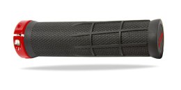 PROGRIP MANETKI PG995 ATV / JET SKI / MTB (22+22MM, DŁ. 120MM) KOLOR CZARNY Z CZERWONĄ BLOKADĄ LOCK-ON (995-357) (995-107)