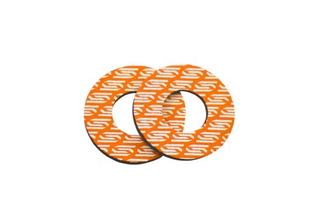 SCAR RACING PIANKI ANTYODCISKOWE DONUTS KOLOR POMARAŃCZOWY/BIAŁY SCAR RACING PIANKI ANTYODCISKOWE DONUTS KOLOR POMARAŃCZOWY/BIAŁY