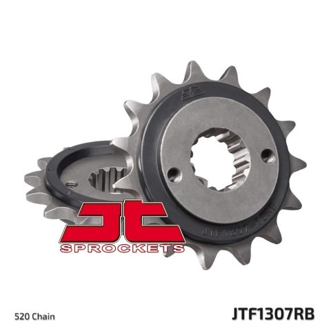 JT ZĘBATKA PRZEDNIA 2093 15 Z GUMĄ KAWASAKI ZX6R '03-'06 (2093M15JTRB) (ŁAŃC. 520) JT ZĘBATKA PRZEDNIA 2093 15 Z GUMĄ KAWASAKI ZX6R '03-'06 (2093M15JTRB) (ŁAŃC. 520)