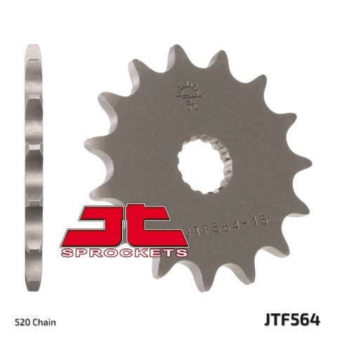JT ZĘBATKA PRZEDNIA 440 12 YAMAHA YZ 125 '87-'04 (-1) (44012JT) (ŁAŃC. 520) JT ZĘBATKA PRZEDNIA 440 12 YAMAHA YZ 125 '87-'04 (-1) (44012JT) (ŁAŃC. 520)