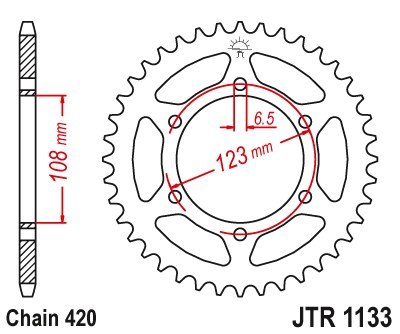 JT ZĘBATKA TYLNA 4412 59 APRILIA SX 50 -18-19 (441259JT) (ŁAŃC.420) JT ZĘBATKA TYLNA 4412 59 APRILIA SX 50 -18-19 (441259JT) (ŁAŃC.420)