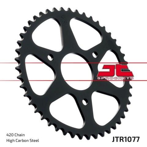 JT ZĘBATKA TYLNA 4575 47 RIEJU 50 RS2 MATRIX/PRO '03-09' NAKED '04-09 (457547JT) (ŁAŃC.420) JT ZĘBATKA TYLNA 4575 47 RIEJU 50 RS2 MATRIX/PRO '03-09' NAKED '04-09 (457547JT) (ŁAŃC.420)