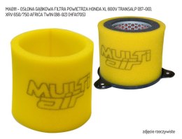 MULTI AIR DODATKOWA OSŁONA GĄBKOWA FILTRA POWIETRZA HONDA XL 600V TRANSALP (87-00), XRV 650/750 AFRICA TWIN (88-92) (HFA1705)