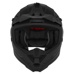 NOX KASK CROSS / OFFROAD N761 SOLID KID / JUNIOR (DZIECIĘCY) KOLOR CZARNY MAT ROZMIAR XXL (ZAPIĘCIE MIKROMETRYCZNE)