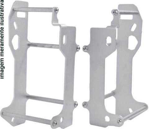 CROSSPRO OSŁONY CHŁODNICY ALUMINIOWE MODEL LIGHT ICE POLISH TM EN/MX 250, EN/MX 300 '19 KOLOR SREBRNY CROSSPRO OSŁONY CHŁODNICY ALUMINIOWE MODEL LIGHT ICE POLISH TM EN/MX 250, EN/MX 300 '19 KOLOR SREBRNY