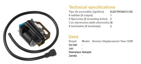 DZE CEWKOMODUŁ MOTOPLAT DZE CEWKOMODUŁ MOTOPLAT
