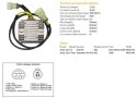 DZE REGULATOR NAPIĘCIA ARCTIC CAT 650 '04-'06 (OEM-0430-035, 0430-046) 12V35A