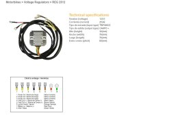 DZE REGULATOR NAPIĘCIA BMW R 60/75/65/80/90/100 '74-'88, MOTO GUZZI 650/750/850/1000 '75-'95 (12321244409, 12311244063) (ESR450)