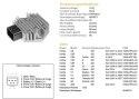 DZE REGULATOR NAPIĘCIA HONDA CB 300 '13-'15; CBF 250 '04-'07; CRF 250/450R '09-'12; VT 700 SHADOW '04-'09; VT 750 SHADOW '04-'09