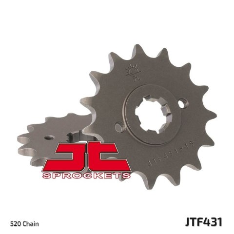 JT ZĘBATKA PRZEDNIA 431 13 SUZUKI PE 250 '78-'82, RM 250 '79-'81, RM 400 '78-'80 (43113JT) (ŁAŃC. 520) JT ZĘBATKA PRZEDNIA 431 13 SUZUKI PE 250 '78-'82, RM 250 '79-'81, RM 400 '78-'80 (43113JT) (ŁAŃC. 520)