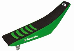 BLACKBIRD POKROWIEC / POSZYCIE NA SIEDZENIE KAWASAKI KXF 250 '09-'12, KXF 450 '09-'11 DOUBLE GRIP 3 KOLOR CZARNY ZIELONY