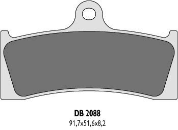 DELTA BRAKING KLOCKI HAMULCOWE KH249 DELTA BRAKING KLOCKI HAMULCOWE KH249