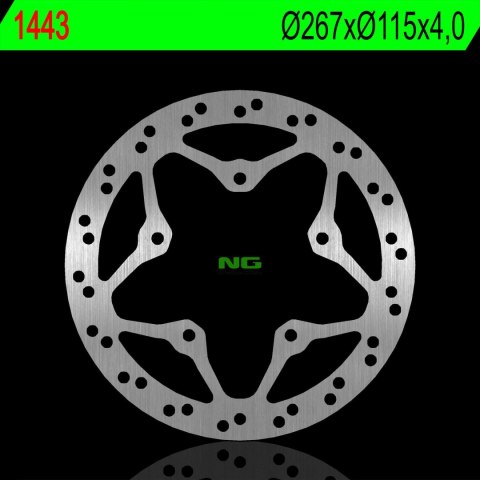 NG TARCZA HAMULCOWA PRZÓD YAMAHA 125/150 X-ENTER '12-'16, MAJESTY 125 '14-'16 (KOŁA13") (267X115X4,0) (5X8,5MM) NG TARCZA HAMULCOWA PRZÓD YAMAHA 125/150 X-ENTER '12-'16, MAJESTY 125 '14-'16 (KOŁA13") (267X115X4,0) (5X8,5MM)