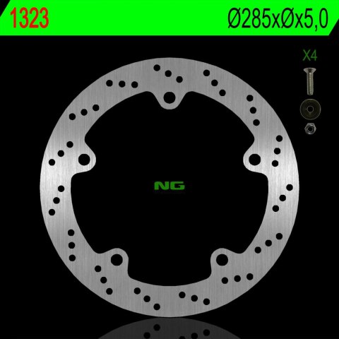 NG TARCZA HAMULCOWA TYŁ BMW R 1200C 02-03 (285X5,0MM) (5X10,5MM) NG TARCZA HAMULCOWA TYŁ BMW R 1200C 02-03 (285X5,0MM) (5X10,5MM)