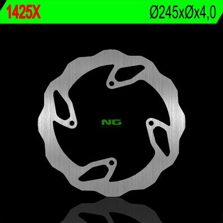 NG TARCZA HAMULCOWA TYŁ TM 125/250/300/450/530 '10-'15 (245X4) (4X6,5MM) WAVE NG TARCZA HAMULCOWA TYŁ TM 125/250/300/450/530 '10-'15 (245X4) (4X6,5MM) WAVE