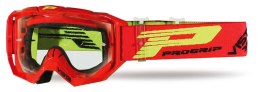 PROGRIP GOGLE PG3303-107 TR VISTA KOLOR CZERWONY (SZYBA PG3310 LIGHT SENSITIVE, ANTISCRATCH, NO FOG, ANTI UV + DRUGA GRATIS) (33