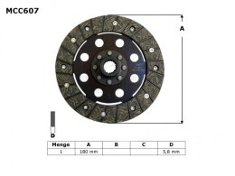 TRW ZF TARCZA SPRZĘGŁOWA BMW K 1200 RS 97-05, K 1200 GT 01-05,