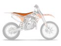 BLACKBIRD POKROWIEC / POSZYCIE NA SIEDZENIE KTM SX 85 '13-'17 DOUBLE GRIP 3 KOLOR CZARNY POMARAŃCZOWY