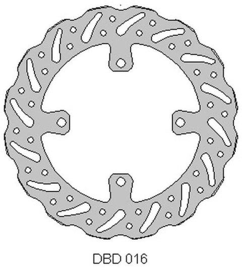 DELTA BRAKING TARCZA HAMULCOWA PRZÓD KAWASAKI KX 125 '06-08, KX 250 '06-'08, KXF 250 '09-'14 , KX 450 '06-18, 21, KLX 450 '07-21