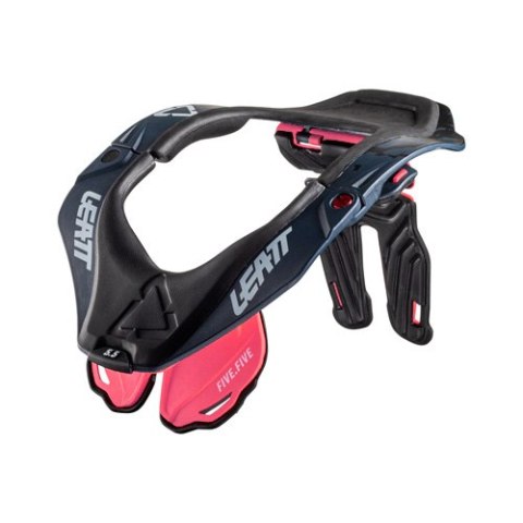 LEATT OCHRANIACZ SZYI 5.5 NECK BRACE CORAL KOLOR CZARNY/KORALOWY ROZMIAR S/M LEATT OCHRANIACZ SZYI 5.5 NECK BRACE CORAL KOLOR CZARNY/KORALOWY ROZMIAR S/M