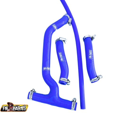 FM-PARTS SILIKONOWE WĘŻE/PRZEWODY CHŁODNICY SHERCO 250/300 '13-'24 KOLOR NIEBIESKI FM-PARTS SILIKONOWE WĘŻE/PRZEWODY CHŁODNICY SHERCO 250/300 '13-'24 KOLOR NIEBIESKI