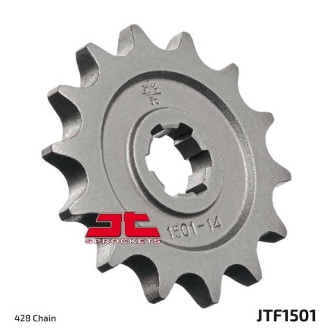 JT ZĘBATKA PRZEDNIA 2054 13 KAWASAKI KLT/KLF 110 '84-88', KLX 140 '08-20' (205413JT) (ŁAŃC. 428) JT ZĘBATKA PRZEDNIA 2054 13 KAWASAKI KLT/KLF 110 '84-88', KLX 140 '08-20' (205413JT) (ŁAŃC. 428)
