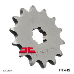 JT ZĘBATKA PRZEDNIA 419 15 SUZUKI GT 250 '73-'78, TS 250 '73-'75 (41915JT) (ŁAŃC. 525)