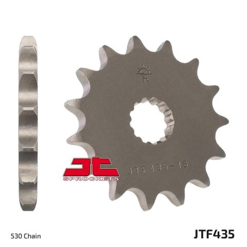JT ZĘBATKA PRZEDNIA 439 15 SUZUKI GSX 400 '81-86', GR 650 '83-85' (43915JT) (ŁAŃC. 530) JT ZĘBATKA PRZEDNIA 439 15 SUZUKI GSX 400 '81-86', GR 650 '83-85' (43915JT) (ŁAŃC. 530)