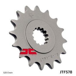 JT ZĘBATKA PRZEDNIA 585 17 KAWASAKI ZX-6R/RR '07-17, YAMAHA XTZ 750 '90-'98 (58517JT) (ŁAŃC. 520) (+1)
