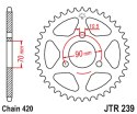 JT ZĘBATKA TYLNA 239 40 HONDA MTX 80R '83-'86, MBX 50 (23940JT) (ŁAŃC. 420)