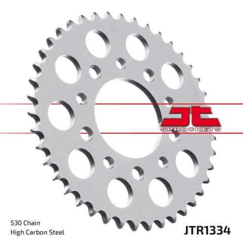 JT ZĘBATKA TYLNA 334 47 HONDA CB 750F '80-'82 (33447JT) (ŁAŃC. 530) JT ZĘBATKA TYLNA 334 47 HONDA CB 750F '80-'82 (33447JT) (ŁAŃC. 530)
