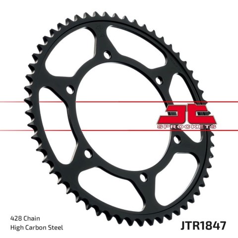 JT ZĘBATKA TYLNA 4324 48 YAMAHA TDR 125 '93-'99 (432448JT) (ŁAŃC. 428) JT ZĘBATKA TYLNA 4324 48 YAMAHA TDR 125 '93-'99 (432448JT) (ŁAŃC. 428)