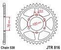 JT ZĘBATKA TYLNA 816 52 SUZUKI GSX 1100F '88-96 KONWERSJA (81652JT) (ŁAŃC. 530)