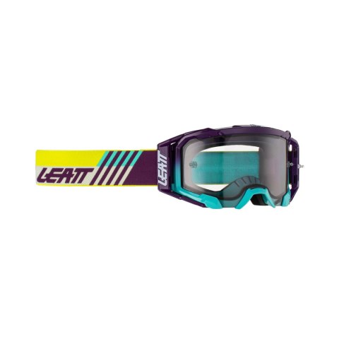 LEATT GOGLE VELOCITY 5.5 GOGGLE INDIGO LIGHT GREY 58% - KOLOR FIOLETOWY/NIEBIESKI/ŻÓŁTY FLUO SZYBKA DYMIONE LUSTRO SZARA LEATT GOGLE VELOCITY 5.5 GOGGLE INDIGO LIGHT GREY 58% - KOLOR FIOLETOWY/NIEBIESKI/ŻÓŁTY FLUO SZYBKA DYMIONE LUSTRO SZARA