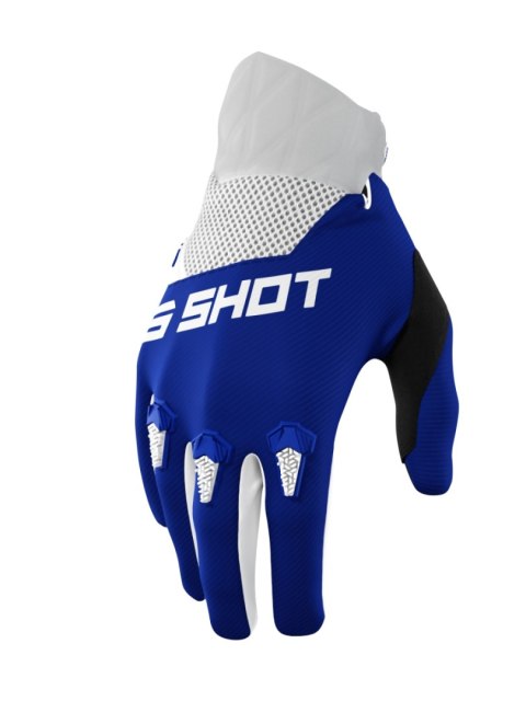 SHOT RACING WYPRZEDAŻ RĘKAWICE MOTO DEVO BLUE KOLOR NIEBIESKI/BIAŁY ROZMIAR 13 XXXL SHOT RACING WYPRZEDAŻ RĘKAWICE MOTO DEVO BLUE KOLOR NIEBIESKI/BIAŁY ROZMIAR 13 XXXL