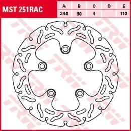 TRW ZF TARCZA HAMULCOWA TYŁ KAWASAKI J 300 '14-'16, SUZUKI GSF 600/650/1200 BANDIT '94-'06, SV 650 '99-'02, GSX/F '98-'06, GSX-R