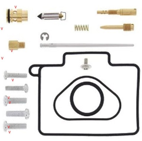 BEARING WORX ZESTAW NAPRAWCZY GAŹNIKA HONDA CR 125R '02, (26-1183) BEARING WORX ZESTAW NAPRAWCZY GAŹNIKA HONDA CR 125R '02, (26-1183)