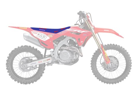 BLACKBIRD POKROWIEC / POSZYCIE NA SIEDZENIE HONDA CRF 250R '22-'23, CRF 450R '21-'23 REPLICA TEAM HRC 22 50TH ANNIVERSARY KOLOR BLACKBIRD POKROWIEC / POSZYCIE NA SIEDZENIE HONDA CRF 250R '22-'23, CRF 450R '21-'23 REPLICA TEAM HRC 22 50TH ANNIVERSARY KOLOR