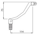 BUZZETTI DŹWIGNIA ZMIANY BIEGÓW ALUMINIOWA YAMAHA YZ/WR 250/450F '04-