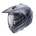 CABERG KASK SZCZĘKOWY FLIP-UP ENDURO MODEL TOURMAX X SOLID KOLOR SZARY MAT - GUNMETAL ROZMIAR L (PINLOCK W ZESTAWIE)