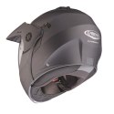 CABERG KASK SZCZĘKOWY FLIP-UP ENDURO MODEL TOURMAX X SOLID KOLOR SZARY MAT - GUNMETAL ROZMIAR L (PINLOCK W ZESTAWIE)