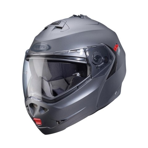 CABERG KASK SZCZĘKOWY FLIP-UP MODEL DUKE X SOLID KOLOR SZARY MAT ROZMIAR XL (PINLOCK W ZESTAWIE) CABERG KASK SZCZĘKOWY FLIP-UP MODEL DUKE X SOLID KOLOR SZARY MAT ROZMIAR XL (PINLOCK W ZESTAWIE)