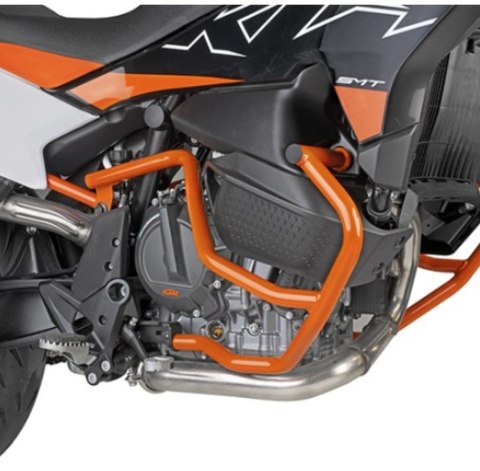KAPPA GMOLE OSŁONY SILNIKA KTM 890 SMT '23-, POMARAŃCZOWE KAPPA GMOLE OSŁONY SILNIKA KTM 890 SMT '23-, POMARAŃCZOWE