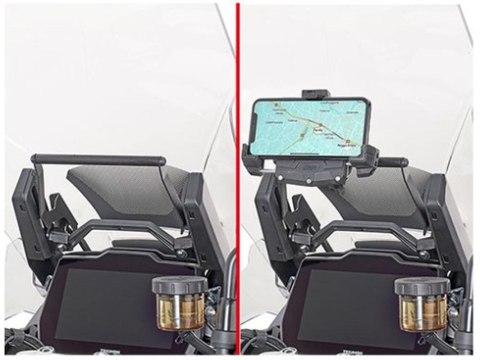 KAPPA POPRZECZKA DO ZAMONTOWANIA TOREB I MOCOWAŃ GPS / SMARTPHONE TRIUMP TIGER 1200GT '22-, KAPPA POPRZECZKA DO ZAMONTOWANIA TOREB I MOCOWAŃ GPS / SMARTPHONE TRIUMP TIGER 1200GT '22-,